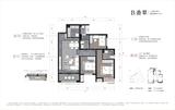 梧桐集小区1期 3室2厅2卫 107.00平米