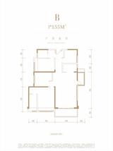 中港上和御府 4室2厅2卫 155.00平米