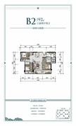 世邦昆仑城1期3室2厅2卫97.00平户型