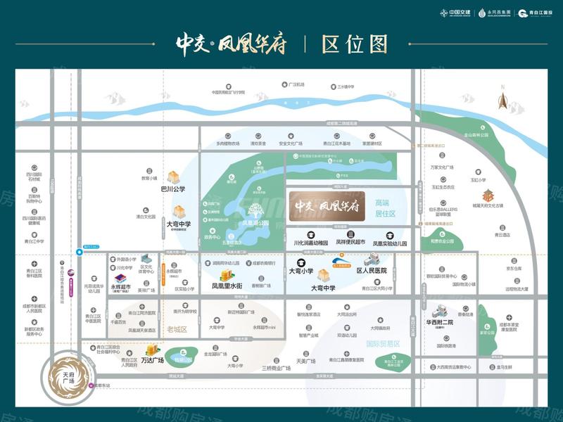区位图