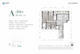 星瀚名邸1期（天府未来城四期） 4室2厅3卫 214.00平米