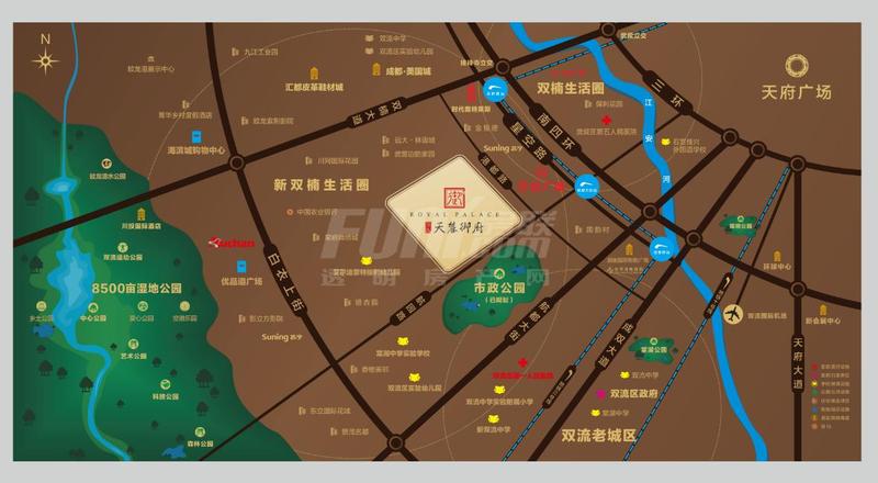 区位图