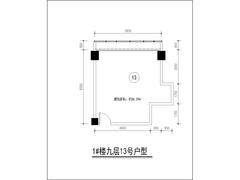 俊屹中心1期58.29平户型