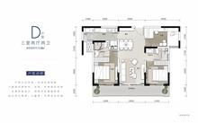 中航科创城1期1室108.00平户型