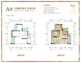 主角商厦 3室2厅1卫 85.51平米