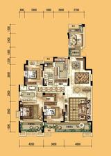 古川上苑 3室2厅2卫 156.66平米