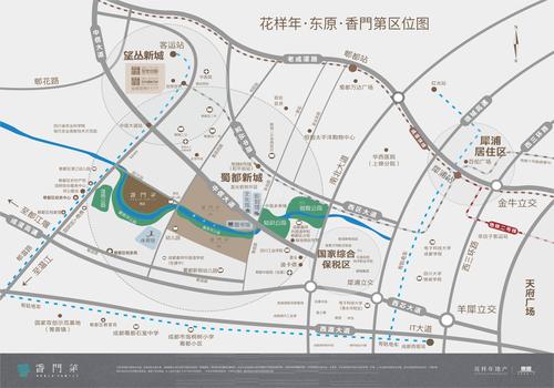 香门第名家1期区位图