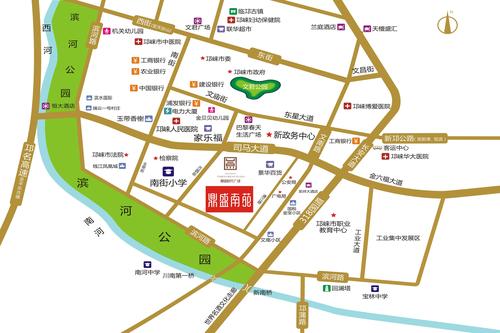 鼎盛南苑区位图