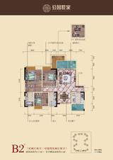 公园世家 3室2厅2卫 120.83平米