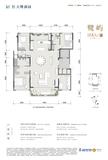 天鹭满园1期4室2厅3卫190.00平户型