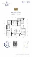 诚园小区1期4室2厅2卫162.00平户型