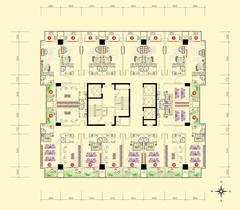 北欧知识城创智广场43.00平户型