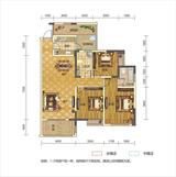 春天国际 3室2厅2卫 108.91平米