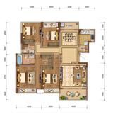 桃都四季花城 4室2厅2卫 137.00平米