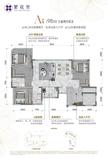 繁花里1期1室98.00平户型