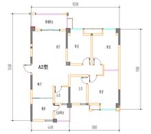 蜀青·丽晶府1期3室2厅2卫112.82平户型