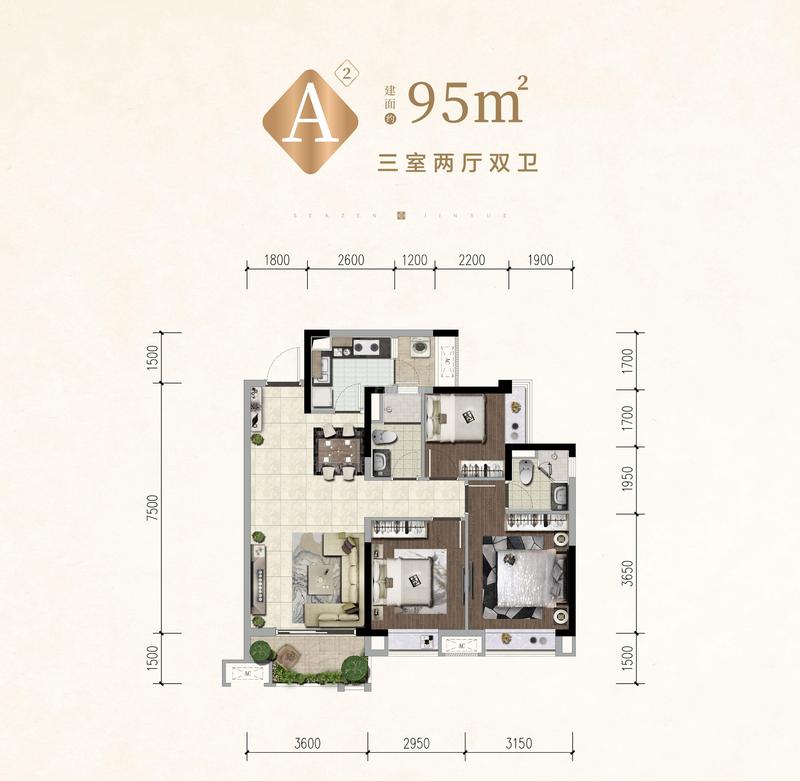 新盘 邛崃市 金樾华府1期