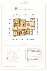 普得先锋国际1期 4室2厅2卫 116.00平米
