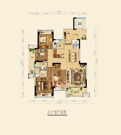 河边的院子二期8室1厅3卫252.00平户型