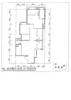 江宇天府城二期3室2厅2卫119.16平户型