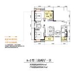 东山国际新城玫瑰谷 3室2厅1卫 85.74平米