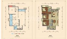 中铁丽景书香3期3室1厅2卫87.20平户型