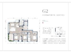 白鹭湾壹号府邸1期3室2厅2卫174.01平户型
