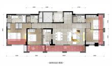 双楠悦天地逸都1期4室2厅3卫171.00平户型