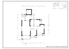 都江堰恒大云锦华庭1期3室2厅1卫85.40平户型