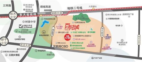 百悦142区位图