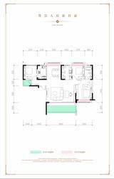 藏建元幸福里1期 3室2厅2卫 143.61平米
