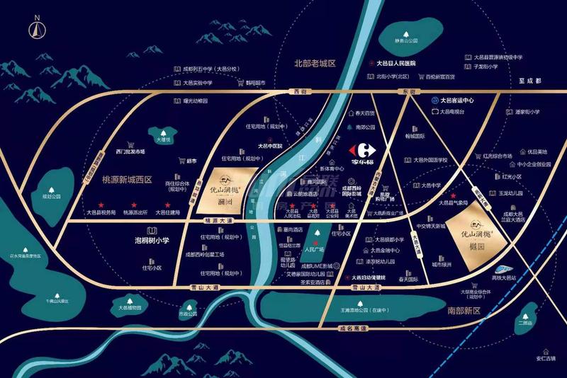 区位图