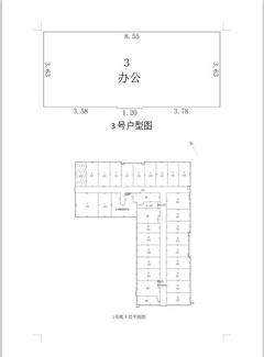 京蓉时代杉众广场1期46.62平户型
