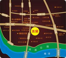 宇航三洲盛景区位图