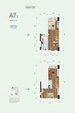 恒瑞新川中心1期54.00平户型