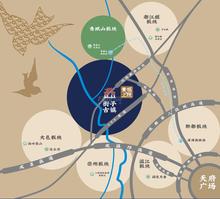 青城上院1期区位图