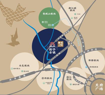 青城上院1期区位图