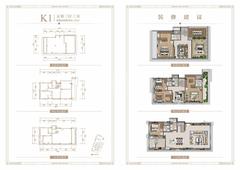 香楠国际1期5室3厅3卫265.47平户型