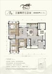 金阳美景三期3室2厅2卫165.10平户型