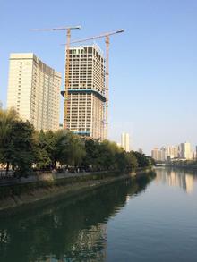 成都万达瑞华中心实景图