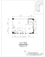 世纪百合尚寓  52.07平米