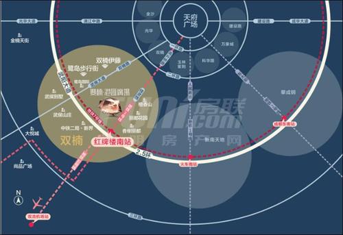 双楠港汇广场区位图