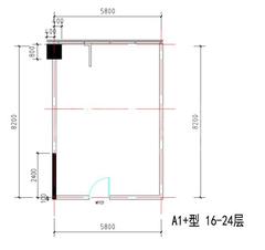 恒瑞新川中心2期66.00平户型