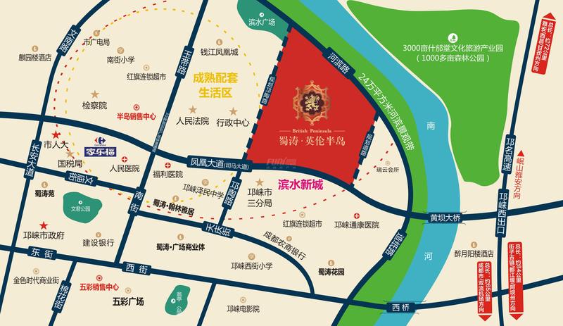 区位图