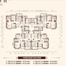 恒大中央广场5室3厅4卫250.33平户型