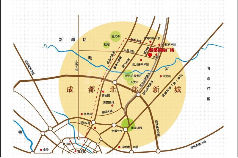 区域示意图