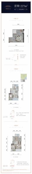 德信·麓湖云庄1期226.00平户型