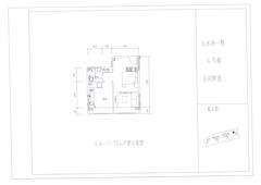 山水涧1期1室1厅1卫42.30平户型