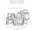 越秀曦悦府1期4室2厅2卫136.00平户型