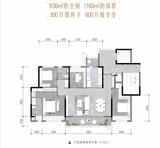 越秀曦悦府1期 4室2厅2卫 136.00平米